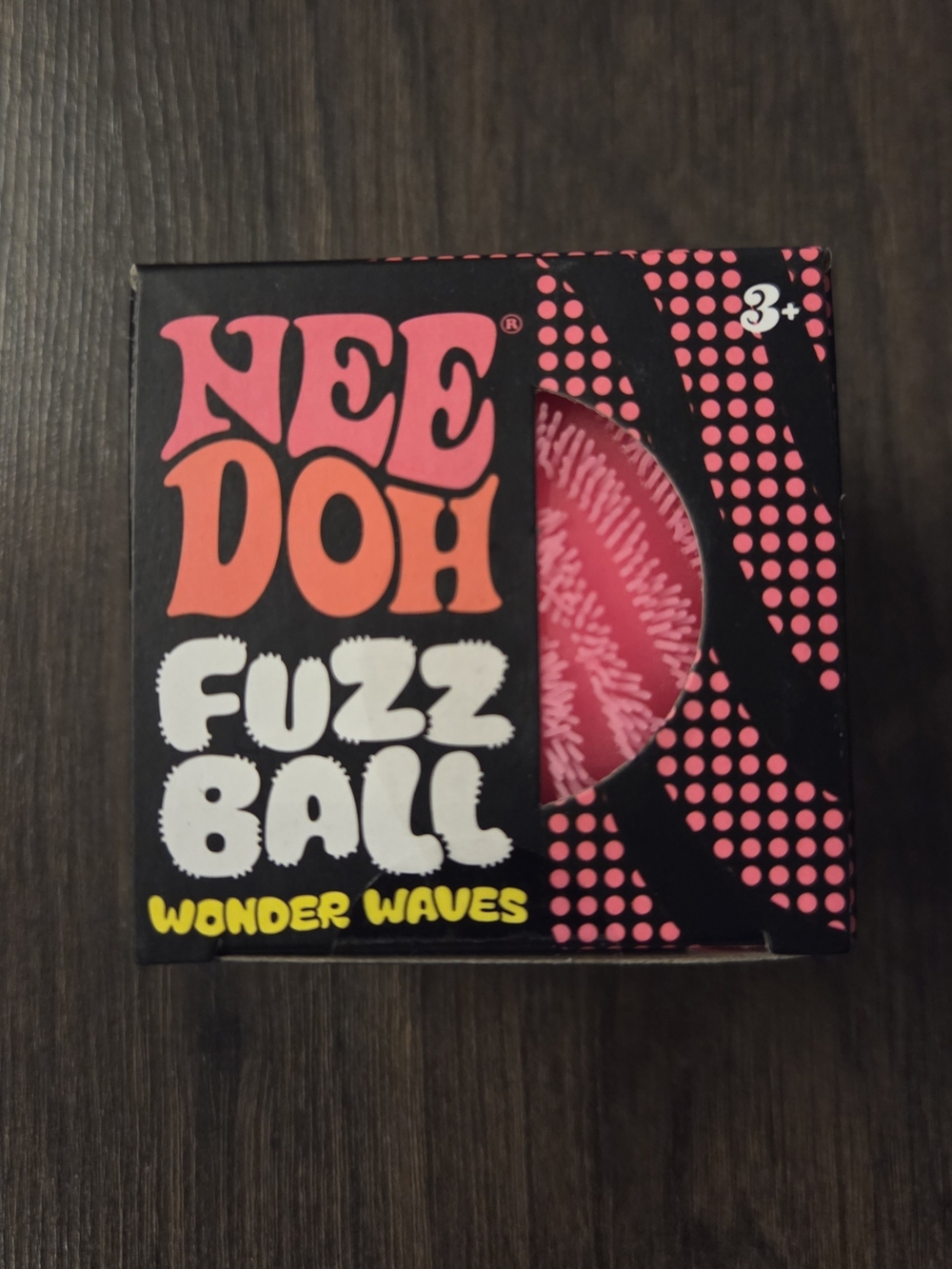 Needoh Fuzz Ball Wonder Waves Pink Nee Doh Schylling